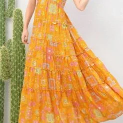 Cheap 👍 Julie Brown Davey 👗 Dress in Orange Story Box - 👩 women ⌛