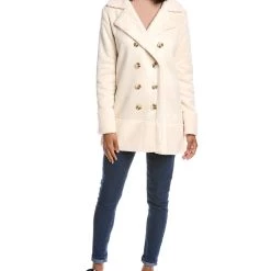 Cheapest 🥰 Pascale La Mode Double-Breasted 🧥 Coat - 👩 women 🤩